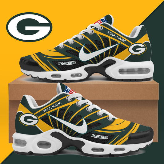 Green Bay Packers Plus Sport Custom Sneakers