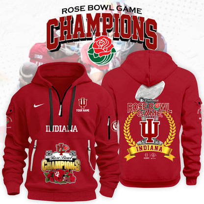 Indiana Hoosiers 2026 Rose Bowl Champions Limited New Hoodie