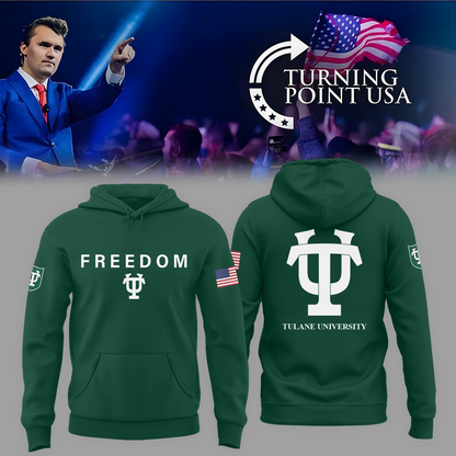 Tulane University x Turning Point USA 2025 Hoodie