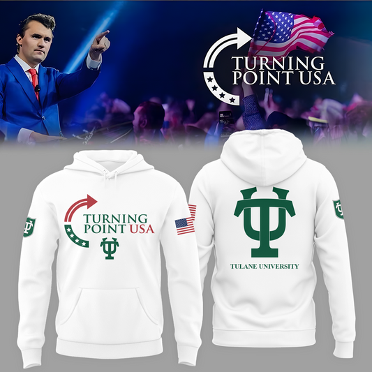Tulane University x Turning Point USA 2025 Hoodie