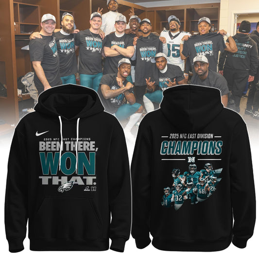 Philadelphia Eagles Back-to-Back NFC East Champions | Limited Edition Hoodie
