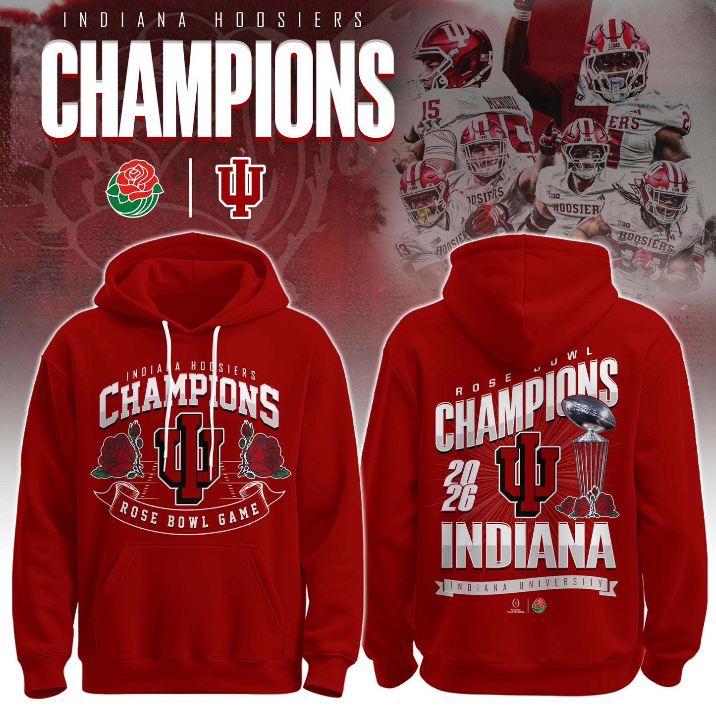 Indiana Hoosiers – Rose Bowl Champions