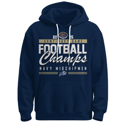 Navy Champions White Hoodie + Unisex Limited Style