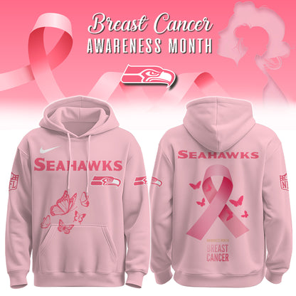 Seahawks Breast Cancer Awareness Edition Hoodie