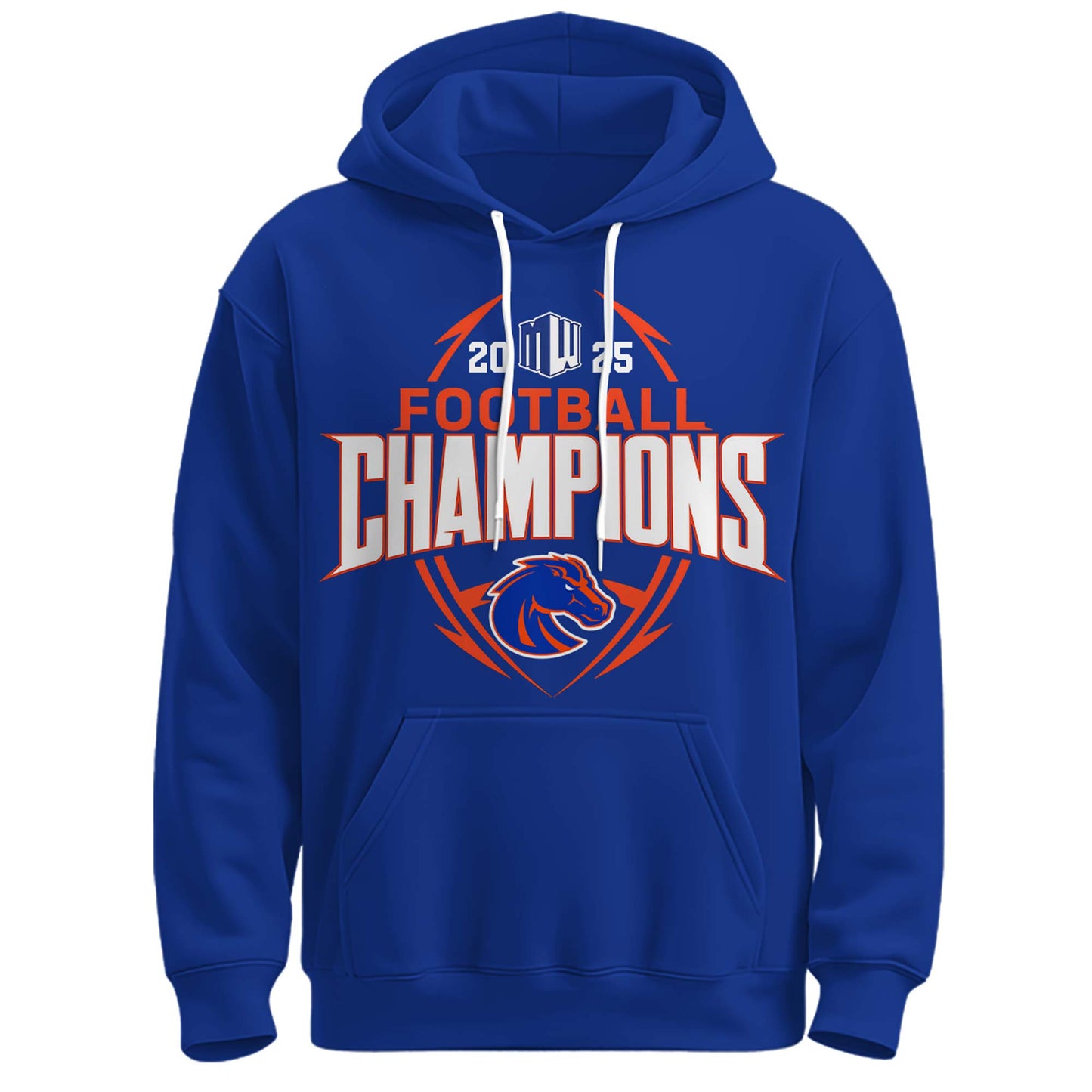 Boise State Broncos Champions Hoodie Ver 1