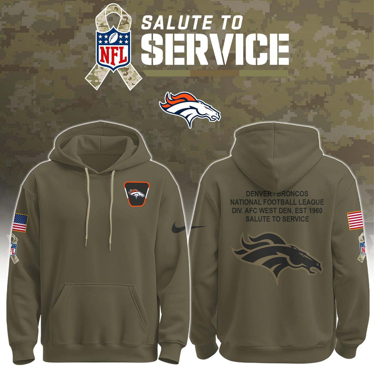 DEN Salute To Service Limited Editions Hoodie