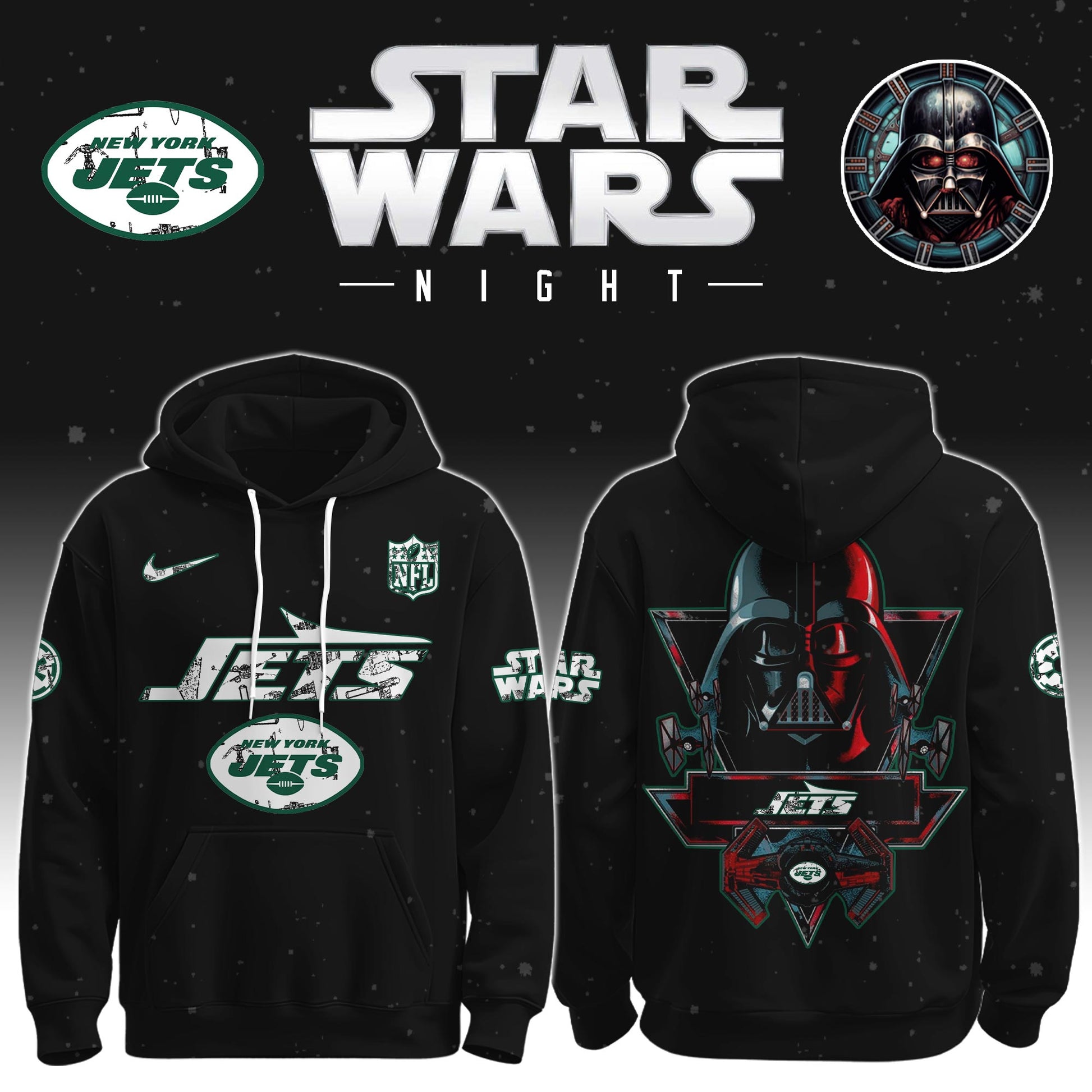 NYJ Star War Limited Editions Hoodie Ver 5