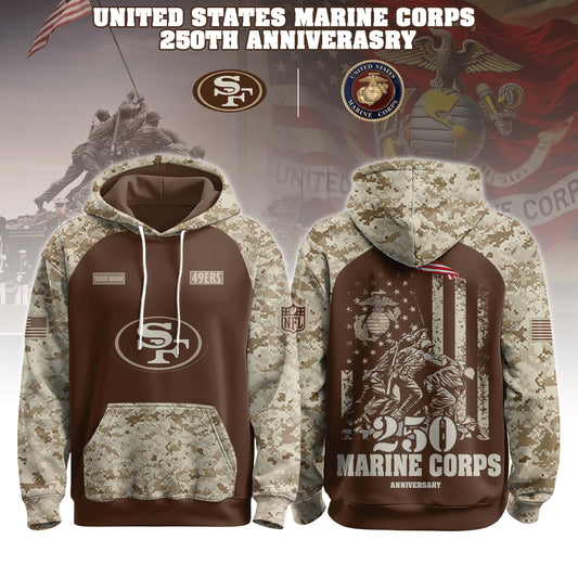 SF - U.S.M.C 250th Birthday Hoodie Limited Edions