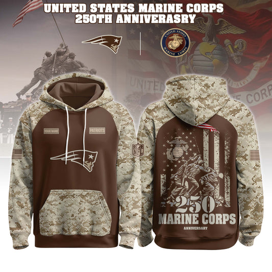 NE - U.S.M.C 250th Birthday Hoodie Limited Edions