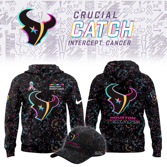 Houston Texans Crucial Catch Limited Hoodie