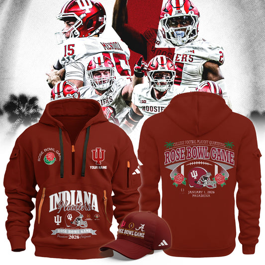 Indiana Hoosiers 2026 Rose Bowl Limited New Hoodie