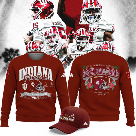 Indiana Hoosiers 2026 Rose Bowl Limited Sweatshirt