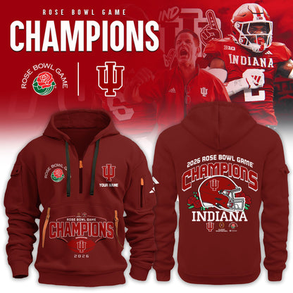 Indiana Hoosiers 2026 Rose Bowl Champions Limited New Hoodie