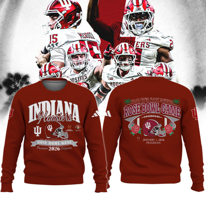 Indiana Hoosiers 2026 Rose Bowl Limited Sweatshirt