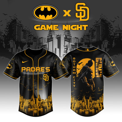 San Diego Padres x DC Batman Game Night Special Edition Jersey
