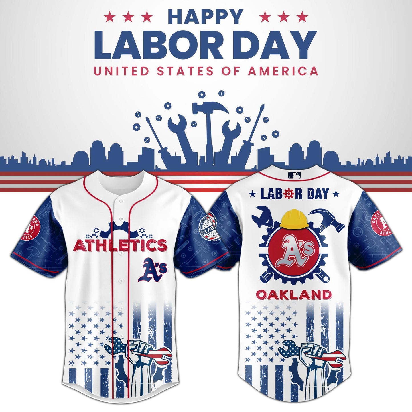 Athletics MLB x Labor Day Jersey Limited Edition