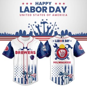 Milwaukee Brewers MLB x Labor Day Jersey Limited Edition