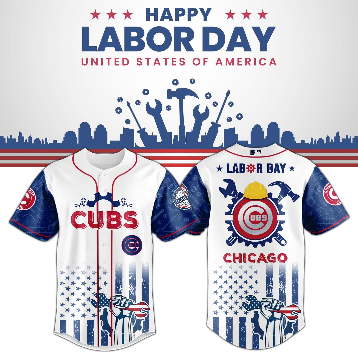 Chicago Cubs MLB x Labor Day Jersey Limited Edition