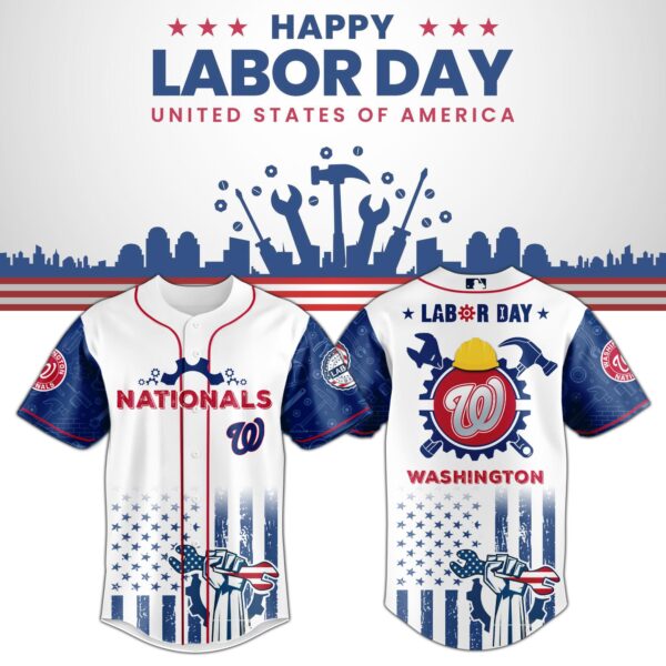 Washington Nationals MLB x Labor Day Jersey Limited Edition