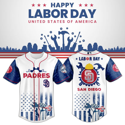 San Diego Padres MLB x Labor Day Jersey Limited Edition