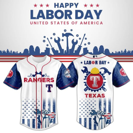 Texas Rangers MLB x Labor Day Jersey Limited Edition