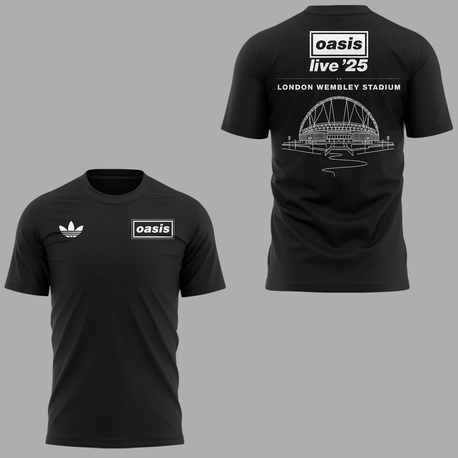 Oasis live 25 In Wembley Stadium Limited Edition T-Shirt