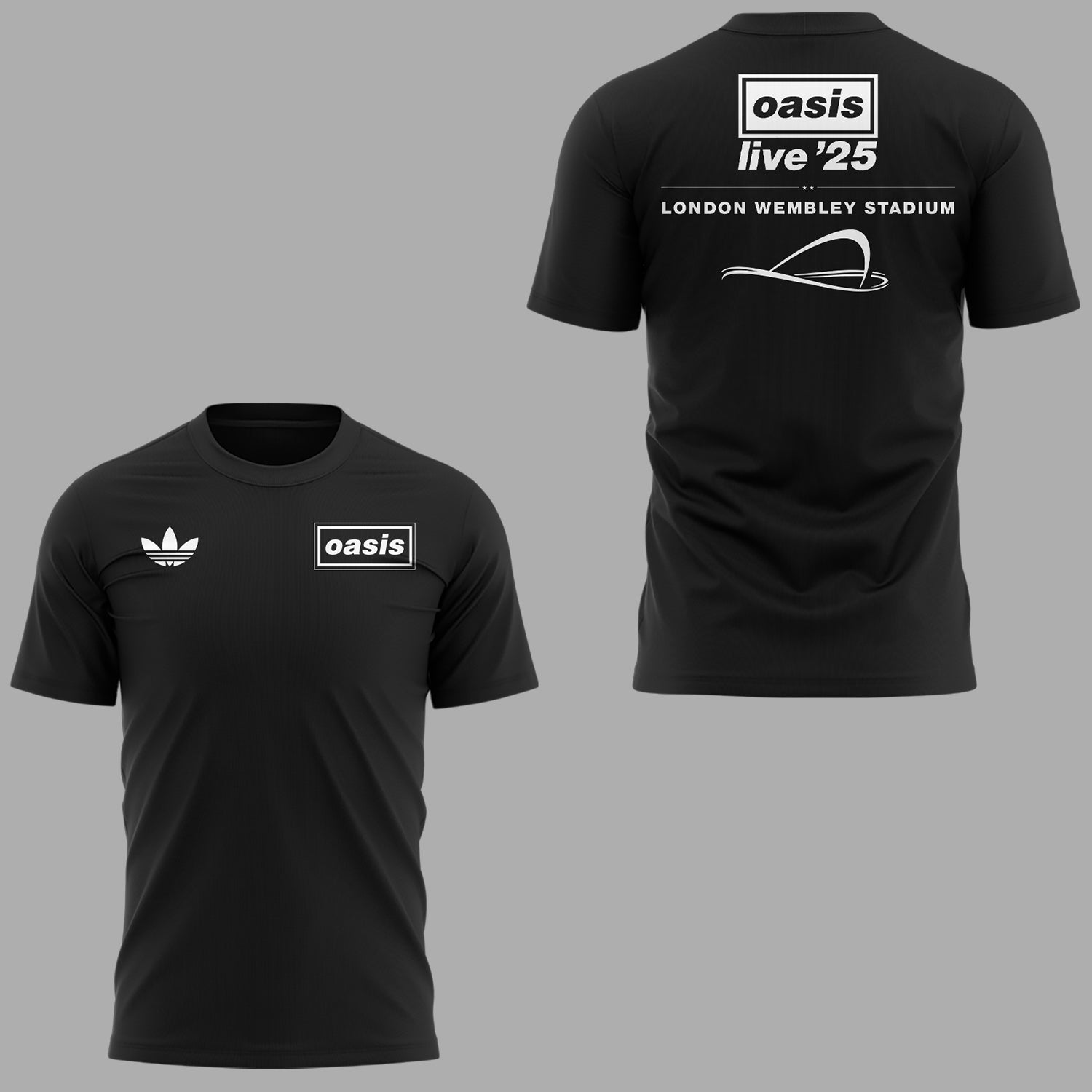 Oasis live 25 In Wembley Stadium Limited Edition T-Shirt