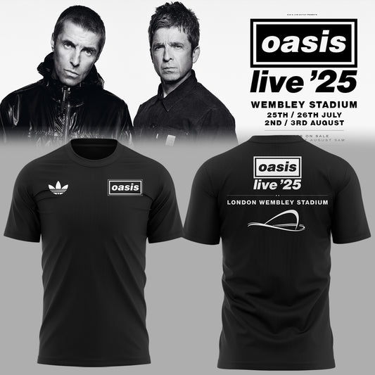 Oasis live 25 In Wembley Stadium Limited Edition T-Shirt