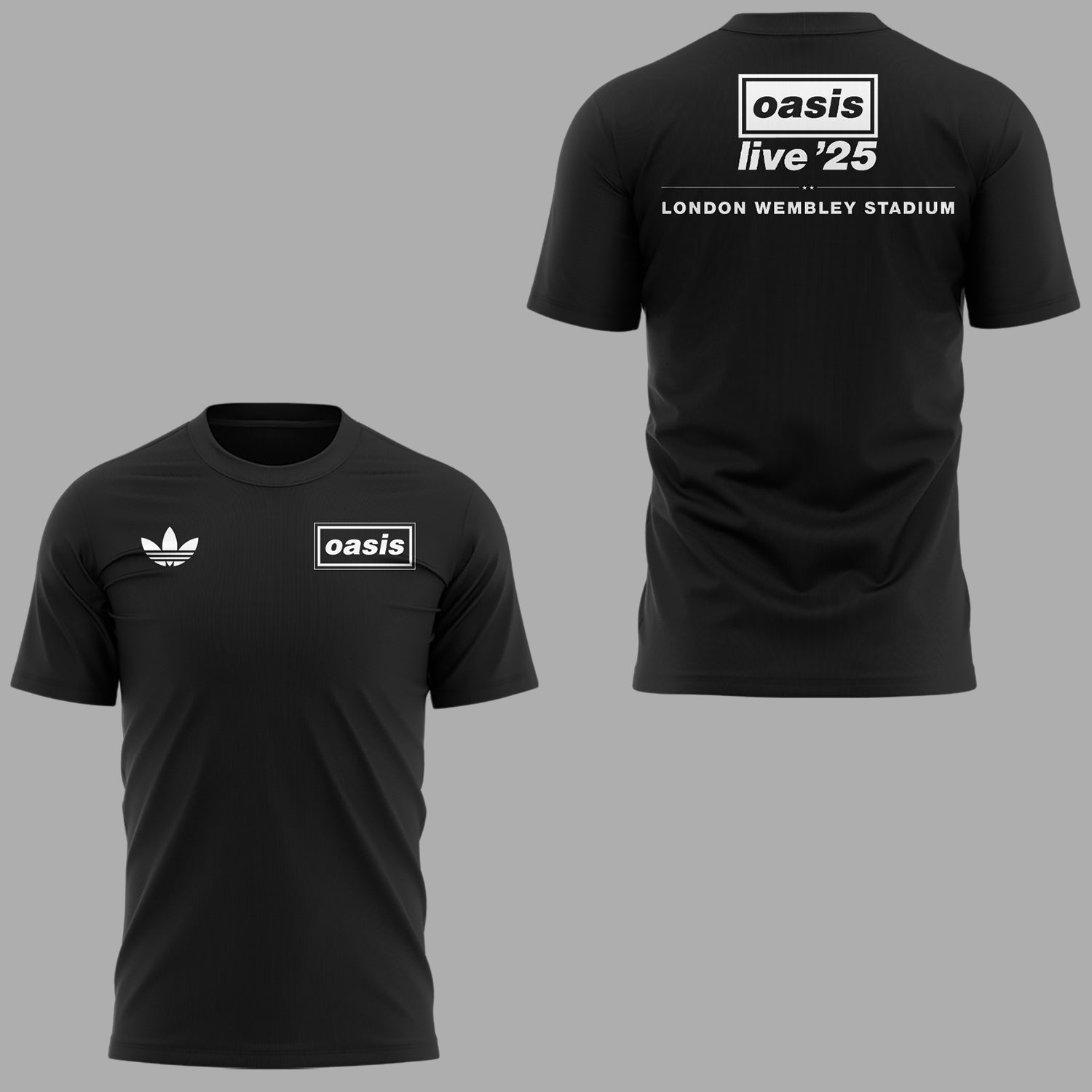 Oasis live 25 In Wembley Stadium Limited Edition T-Shirt