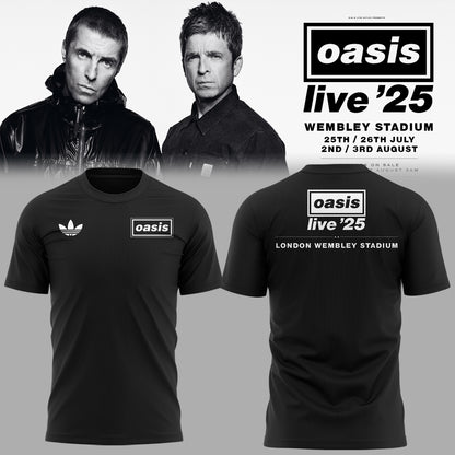 Oasis live 25 In Wembley Stadium Limited Edition T-Shirt