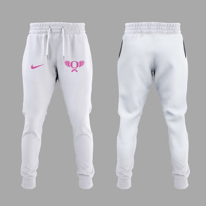 Limited Edition Oregon Ducks Breast Cancer Hoodie V4