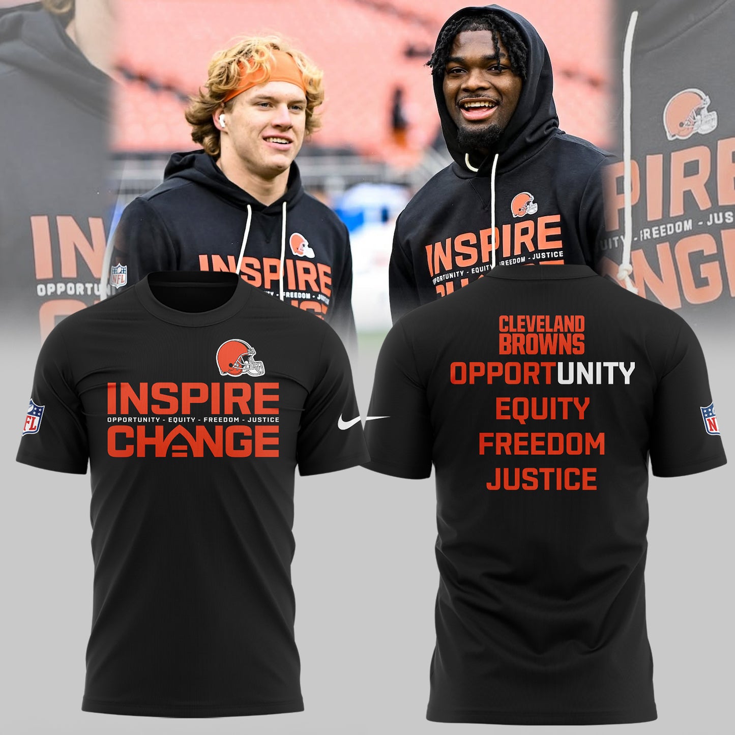 Limited Edition C.Browns “Inspire Change support” Shirt