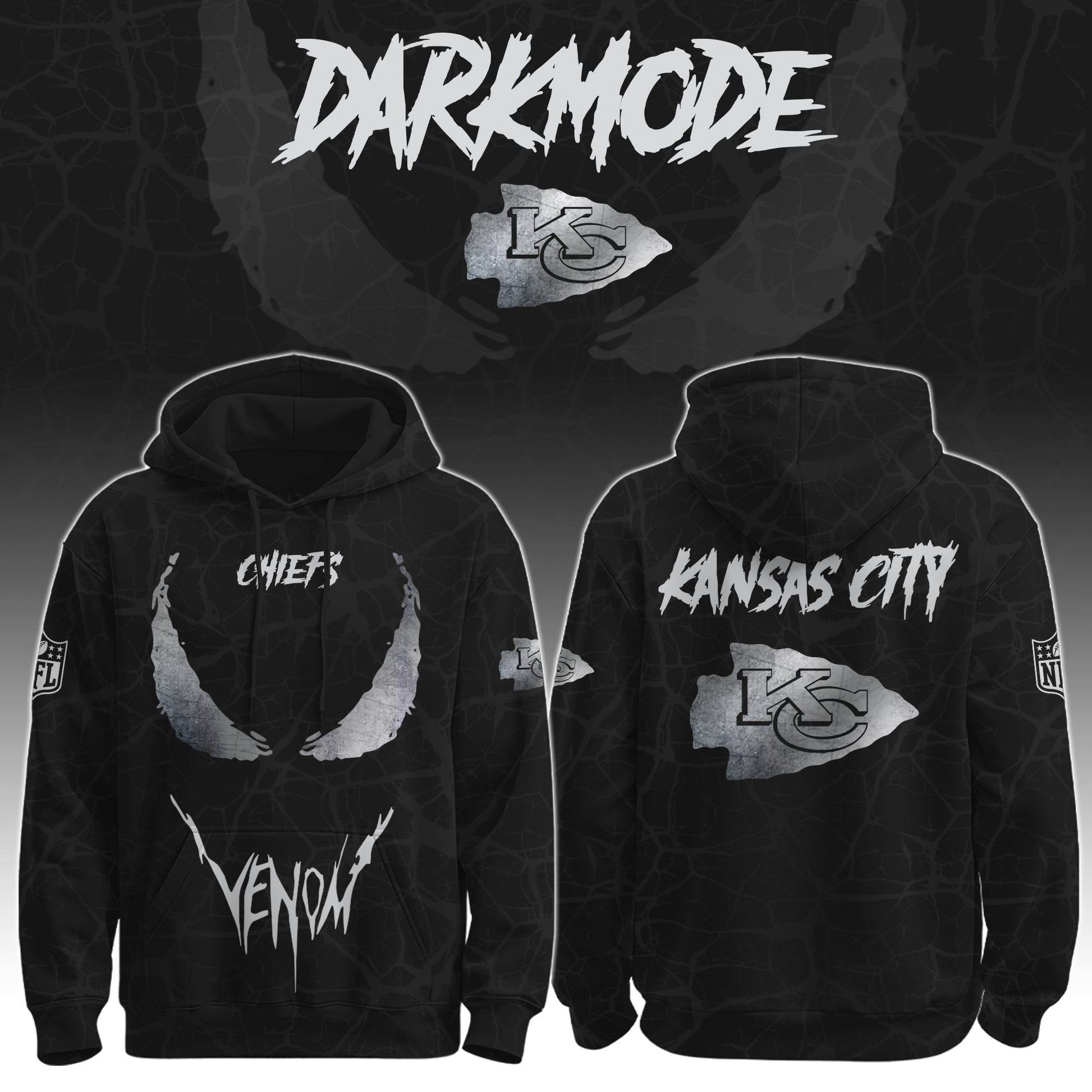 Chiefs x Venom Darkness Hoodie