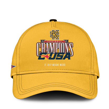 KENNESAW 2025 C-USA Football Conference Champions Hoodie Limited Edition 2