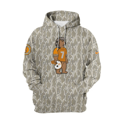 Limited Edition Tennessee Volunteers  x Morgan Wallen Camo Hoodie-LL092724302