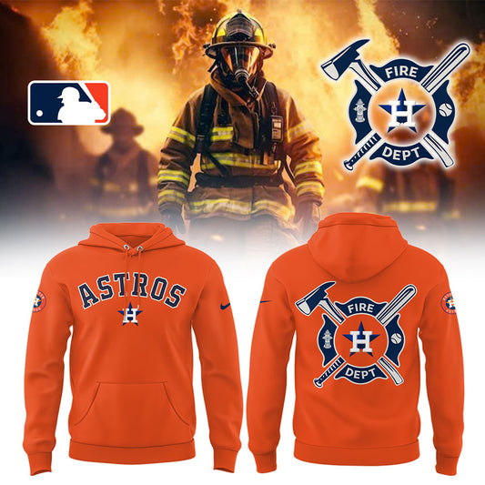 Astros x Firefighter Appreciation Night Hoodie-LL250314012