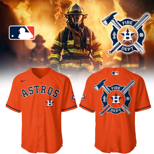 Astros x Firefighter Appreciation Night Jersey-LL250314013
