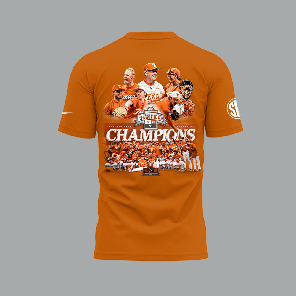 Limited EditonTexas Baseball x SEC CHAMPIONS TShirt-LL250516009