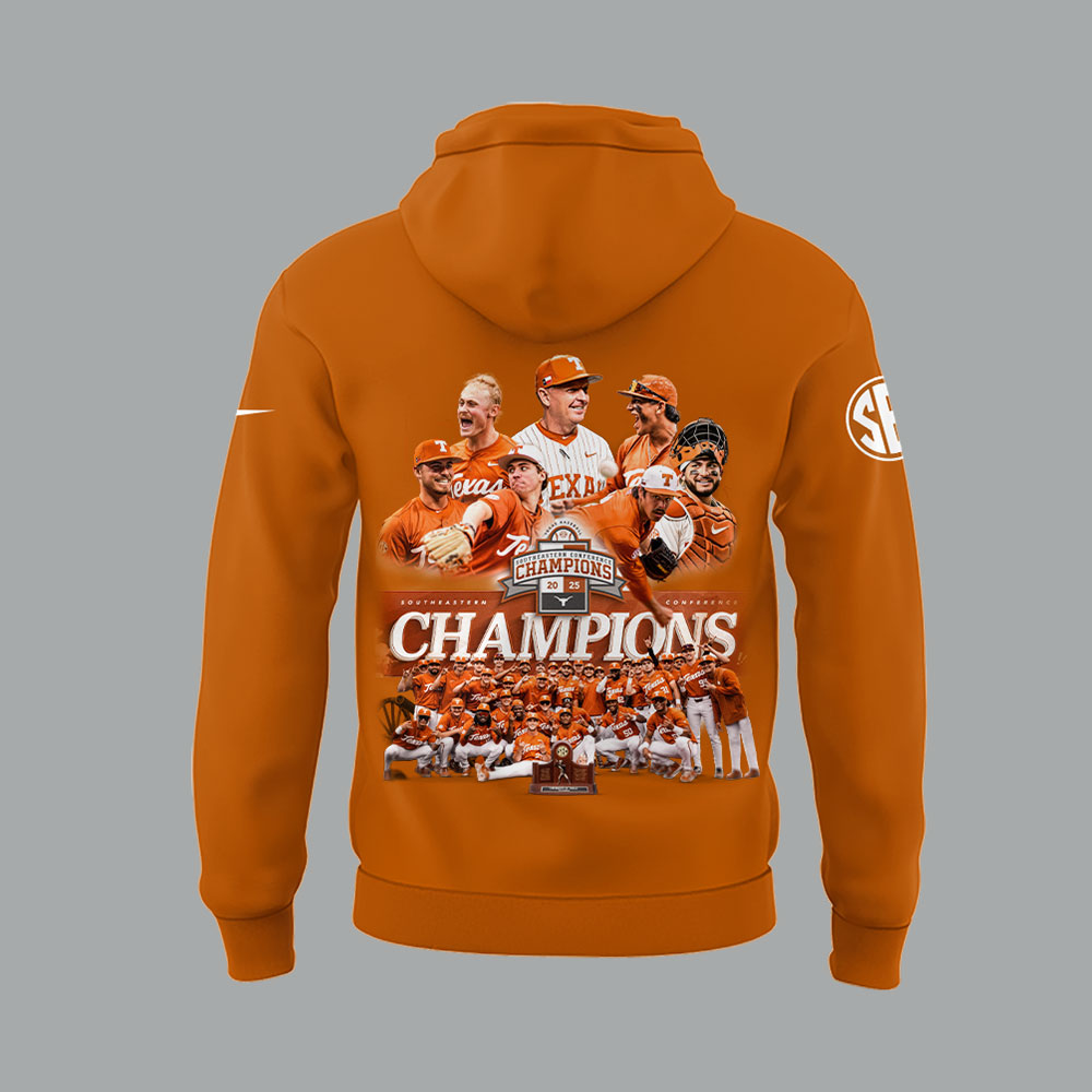 Limited EditonTexas Baseball x SEC CHAMPIONS Hoodie-LL250516010