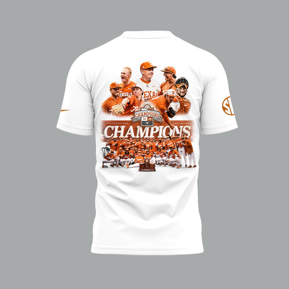 Limited EditonTexas Baseball x SEC CHAMPIONS TShirt-LL250516013
