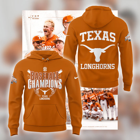 Limited EditonTexas Baseball x SEC CHAMPIONS Hoodie-LL250516021
