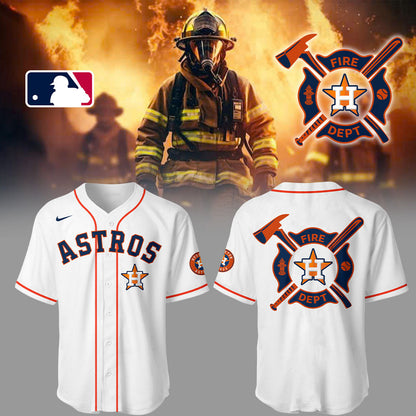 Astros x Firefighter Appreciation Night Jersey-LL251103009