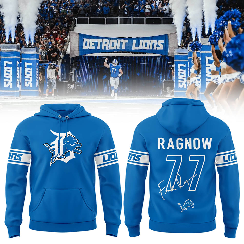 Limited Edition Lions Ragnow Is Back Hoodie