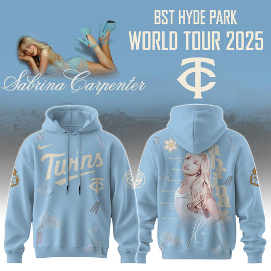 M Twins x Sabrina Carpenter “Short n’ Sweet Tour” Hoodie Editions Limited +Selling Out Fast