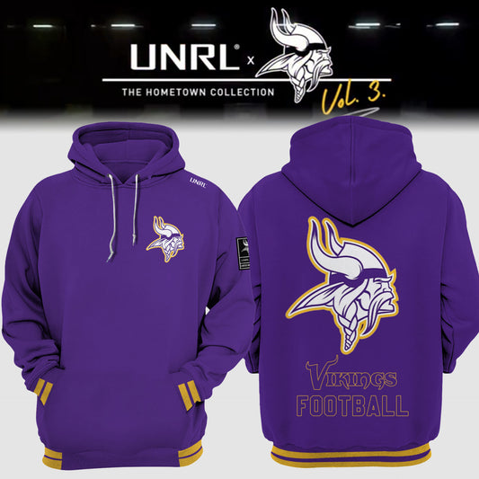 Minnesota Vikings NFL 2024 Limited Edition “Winter Warrior” Nike  UNRL Vol 3 Hoodie