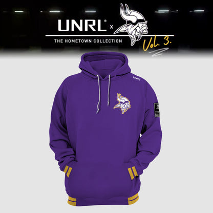 Minnesota Vikings NFL 2024 Limited Edition “Winter Warrior” Nike  UNRL Vol 3 Hoodie