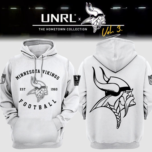 Minnesota Vikings NFL 2024 Limited Edition “Winter Warrior” Nike  UNRL Vol 3 Hoodie