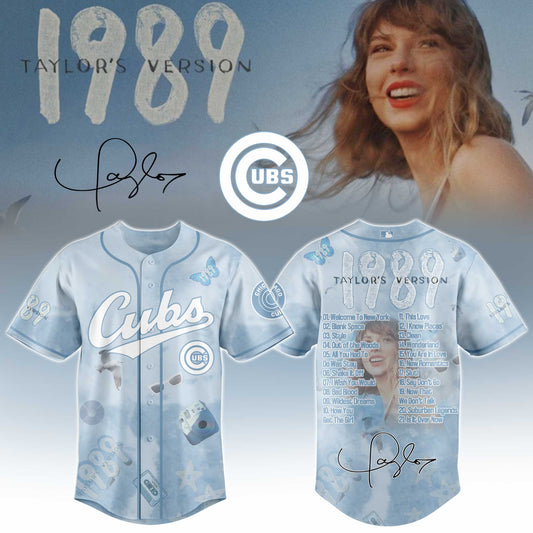 CHC 1989 Sky Blue Baseball Jersey