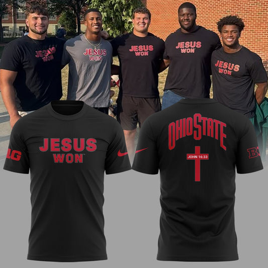 Limited Edition JESUS WON Black TShirt