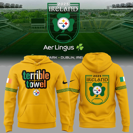 Ireland 2025 Limited Edition Dublin Game Hoodie-ND09242524